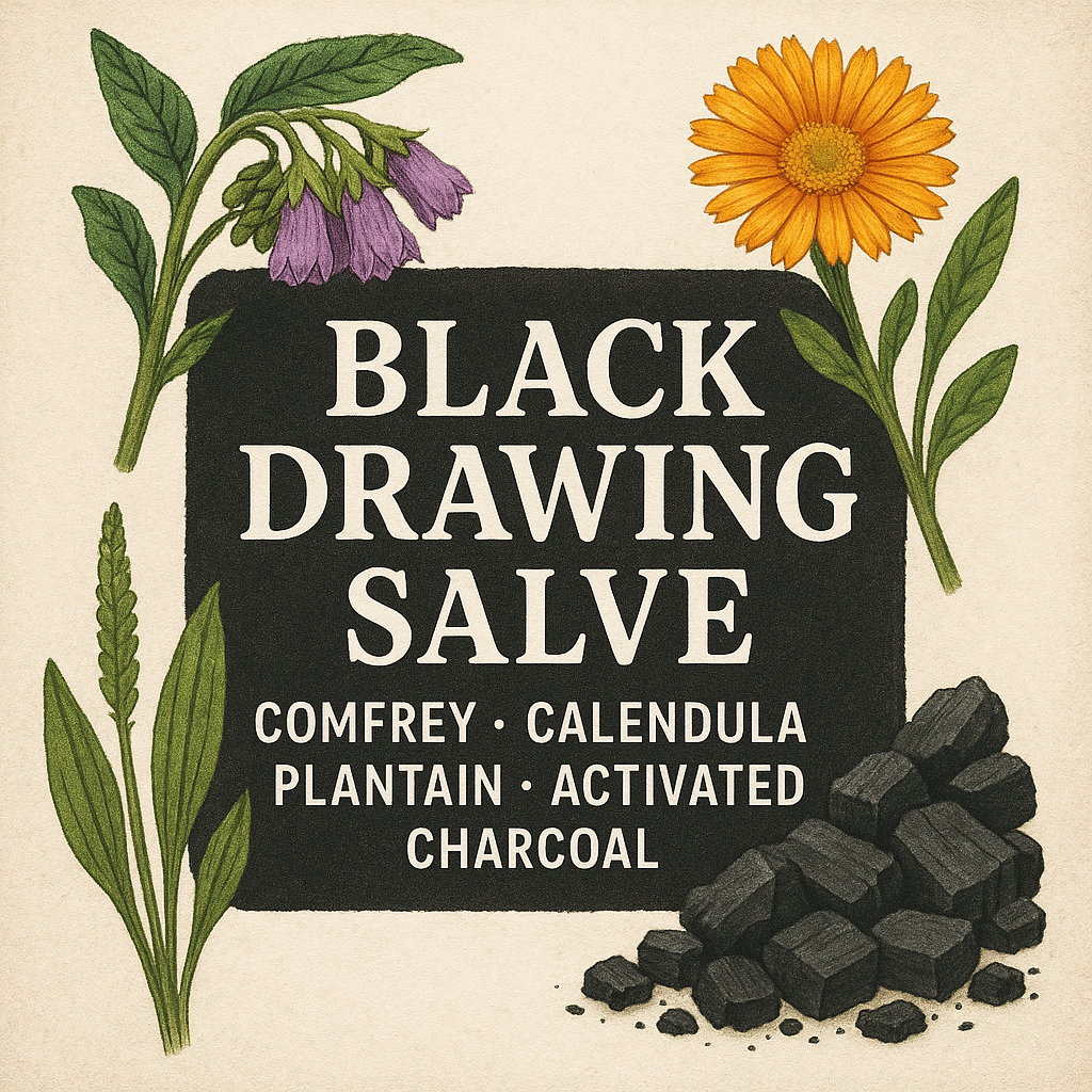 Black Drawing Salve