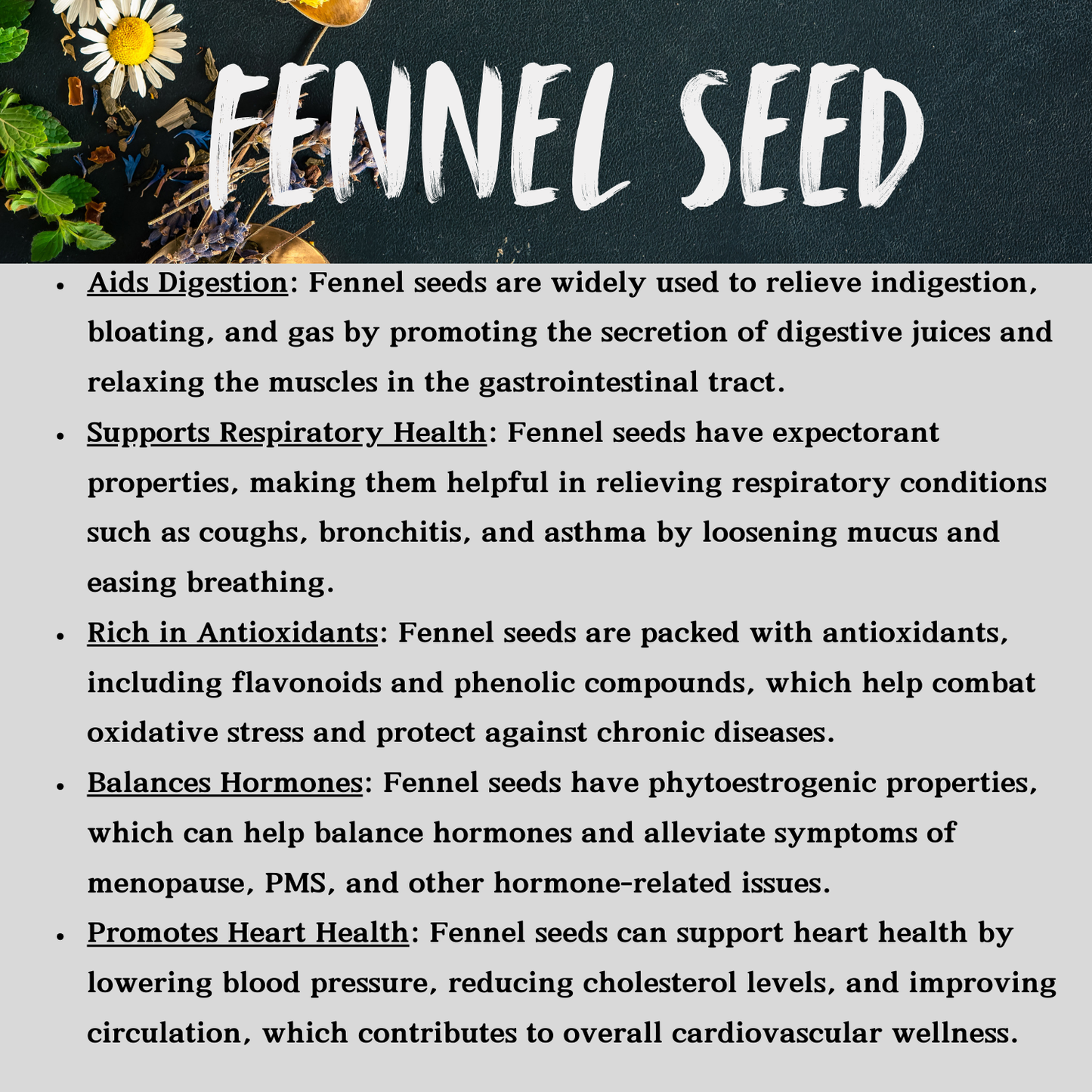 Fennel Seed