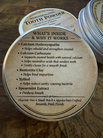 Remineralizing Tooth Powder