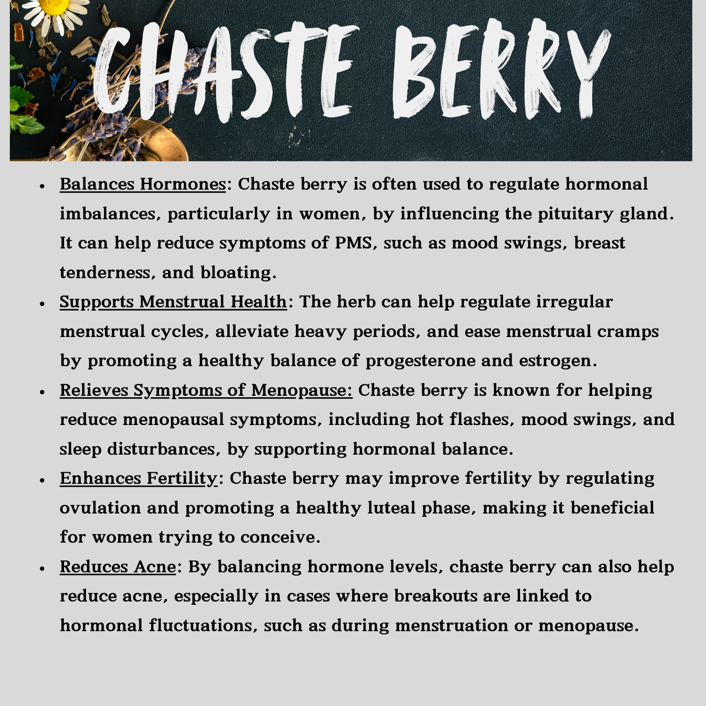 Chaste Berry